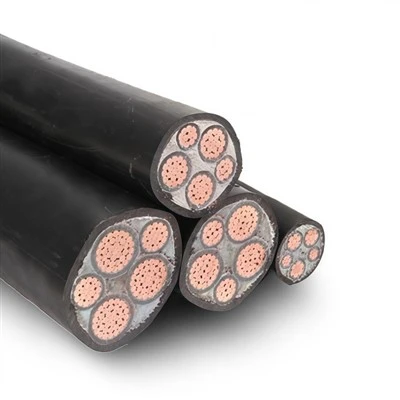 YJLV 10 mm-es többmagos XLPE kábel PVC szigetelésű rézvezetékkel