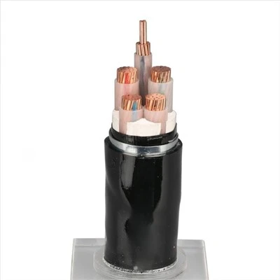YJV Cu/XLPE/PVC/SWA/PVC vezetőszigetelt, páncélozatlan tápkábel 3 eres 0,6/1kv réz